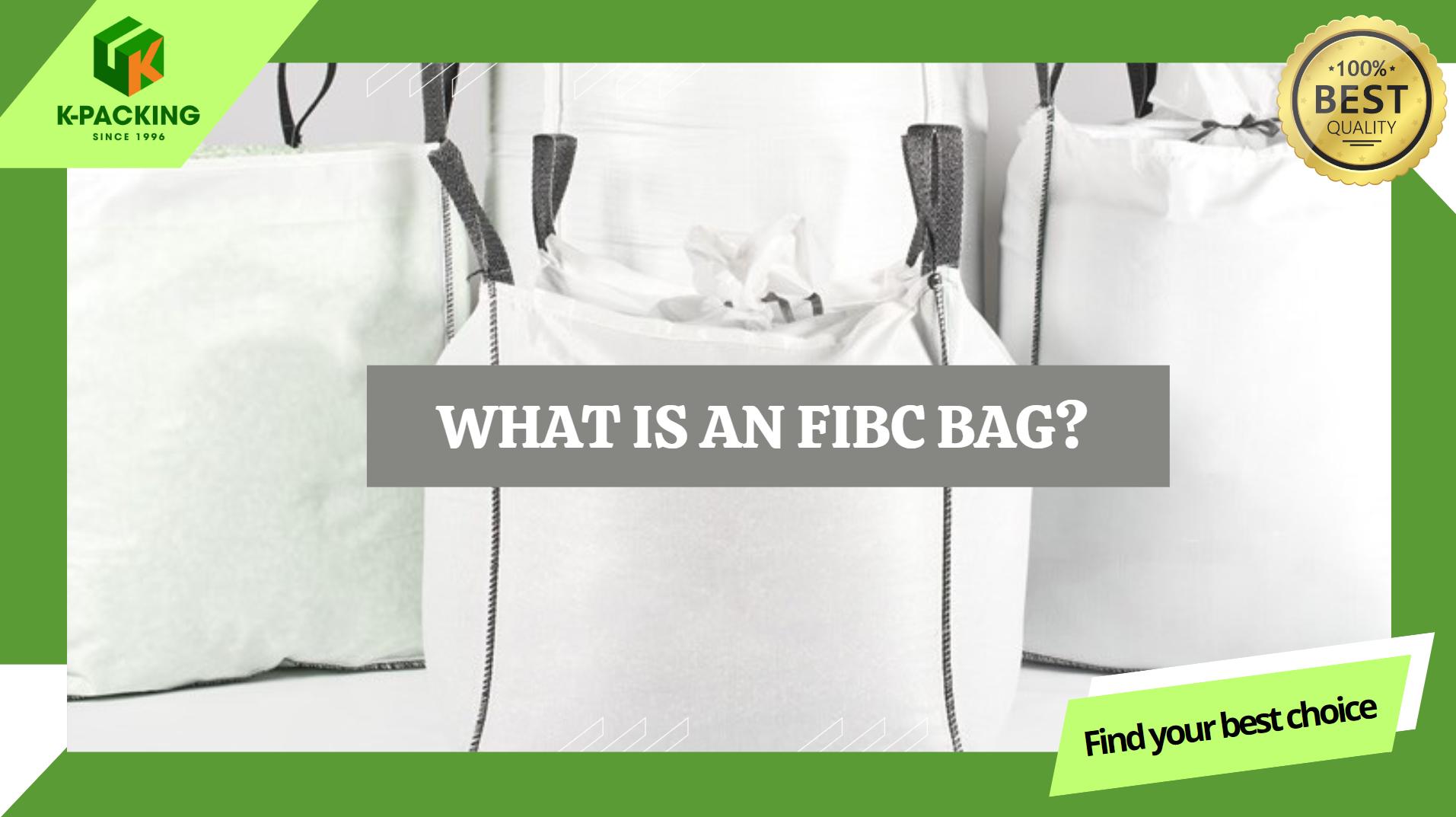 FIBC Bulk Bags: Definition, Types, Specification, Uses & Manufacturing ...