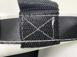 PP Non-Woven Elegant Black & White Fashion Reusable Shopping Bag - K012