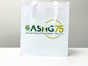 PP Non-Woven White Reusable Shopping Bag for Event - K016