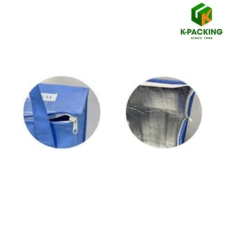 PP WOVEN COOLER BAG WITH ZIPPER
