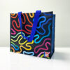 PP Woven Reusable Shopping & Grocery Bag with Customized Print - K001