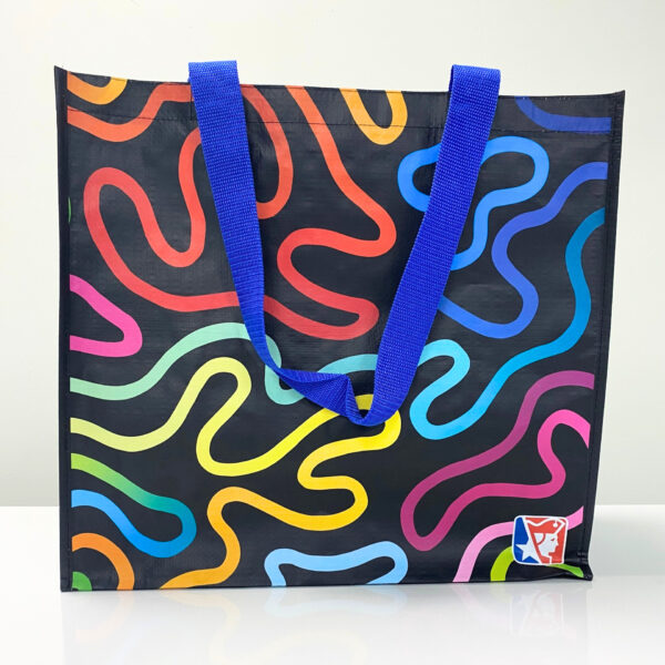 PP Woven Reusable Shopping & Grocery Bag with Customized Print - K001