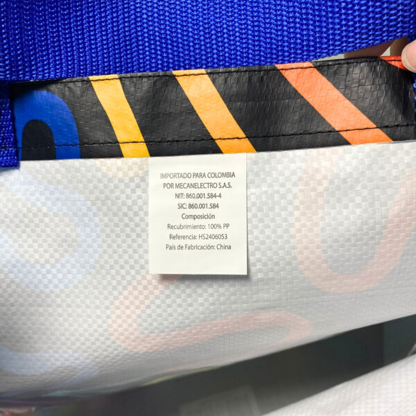 PP Woven Reusable Shopping & Grocery Bag with Customized Print - K001