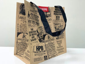 RPET reusable kraft brown shopping bag - K007