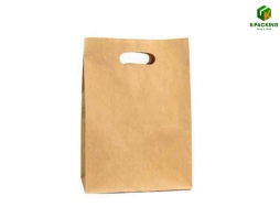 PAPER BAGS WITH DIE-CUT HANDLES