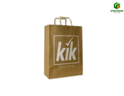 PAPER BAGS WITH FLAT HANDLES